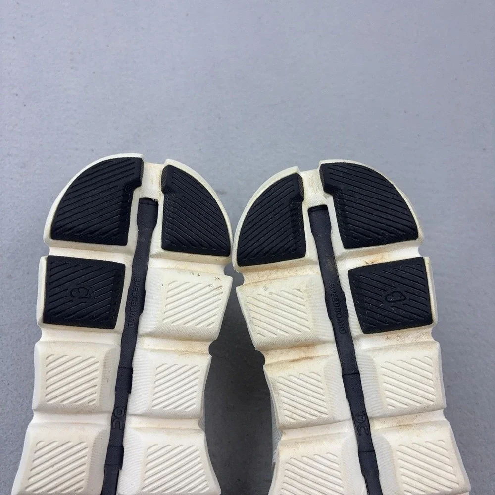 On Cloud Shoes Mens Size 13 White Cushioned CloudTec Mesh Running Sneakers